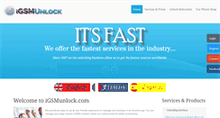 Desktop Screenshot of igsmunlock.com