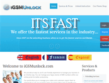 Tablet Screenshot of igsmunlock.com